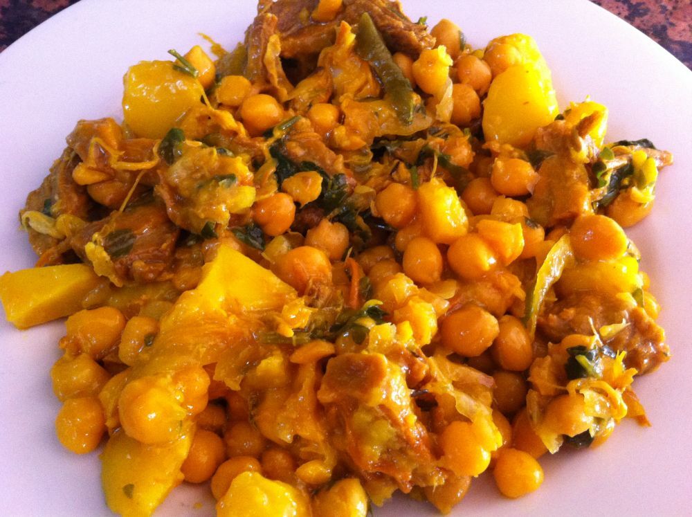 Ropa vieja canaria de El Chiringuito